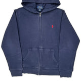 Age 14-16 Polo By Ralph Lauren Hoodie - Large Navy Cotton