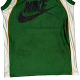 Nike Graphic Jersey - Large Green Polyester