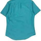 Ralph Lauren Short Sleeve Shirt - Medium Blue Cotton