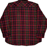 Unbranded Checked Flannel Shirt - XL Green Cotton