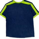 Vintage Varsity Sport Fubu T-Shirt - Medium Blue Cotton