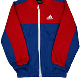 Age 5-6 Adidas Windbreaker - Small Blue Polyester
