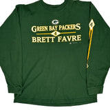 Green Bay Packers Sport Attack Nfl Long Sleeve T-Shirt - XL Green Cotton