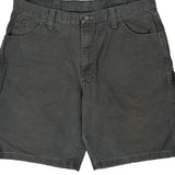 Wrangler Carpenter Shorts - 36W 10L Grey Cotton