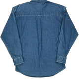 Chaps Ralph Lauren Denim Shirt - Medium Blue Cotton