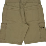 Wrangler Cargo Shorts - 34W 11L Khaki Cotton