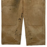 Carhartt Double Knee Carpenter Trousers - 38W 32L Brown Cotton