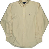 Ralph Lauren Shirt - XL Yellow Cotton