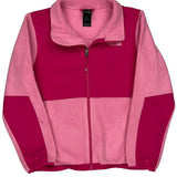 Age 12-13 Denali The North Face Fleece Jacket - Large Pink Polyester