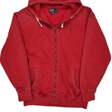 Polo By Ralph Lauren Hoodie - XL Red Cotton