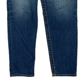 Made In Usa True Religion Skinny Jeans - 35W 30L Blue Cotton Blend