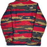 Age 14-16 The North Face Striped Jacket - Large Multicoloured Polyester