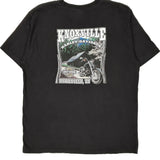 Knoxville Harley Davidson Graphic T-Shirt - 2XL Black Cotton