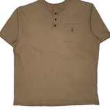 Carhartt T-Shirt - XL Beige Cotton