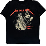 Metallica Band T-Shirt - Large Black Cotton