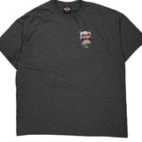 Monterey California Harley Davidson Graphic T-Shirt - XL Grey Cotton