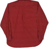 Tommy Hilfiger Polka Dot Patterned Shirt - Large Red Cotton