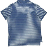 Polo By Ralph Lauren Striped Polo Shirt - XL Blue Cotton