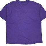 Sigma Pi Hanes Single Stitch T-Shirt - 2XL Purple Cotton