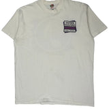 Fruit Of The Loom Graphic T-Shirt - 2XL White Cotton