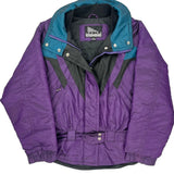 Inside Edge Ski Jacket - Medium Purple Nylon