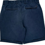 Tommy Hilfiger Chino Shorts - 32W 10L Blue Cotton