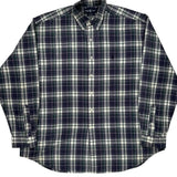 Blake Ralph Lauren Checked Shirt - XL Green Cotton