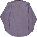 Philip Polo By Ralph Lauren Shirt - Large Purple Cotton