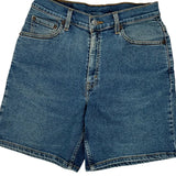 Levis Denim Shorts - 28W UK 10 Blue Denim