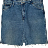Dickies Denim Shorts - 40W 9L Blue Cotton