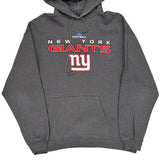 New York Giants Nfl Hoodie - XL Gray Cotton Blend