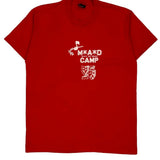 Made In USA Single Stitch Music And Drama Camp Screen Stars T-Shirt - XL Red Cotton Blend