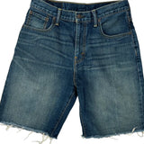 Levis Denim Shorts - 30W 10L Blue Denim
