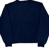 90S Blank Russell Athletic Sweatshirt - Medium Navy Cotton