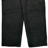 Carhartt Double Knee Carpenter Trousers - 38W 30L Black Cotton