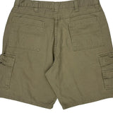 Wrangler Cargo Shorts - 36W 9L Khaki Cotton