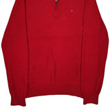 Tommy Hilfiger Jumper - XL Red Cotton