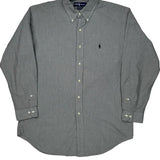 Ralph Lauren Shirt - Large Grey Cotton