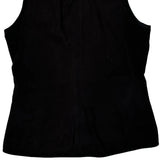 The North Face Fleece Vest - Medium Black Polyester