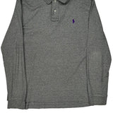 Polo By Ralph Lauren Polo Shirt - Large Grey Cotton