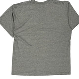 Nike T-Shirt - Large Grey Cotton