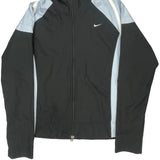 Nike Track Jacket - Large Grey Polyester