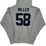 Denver Broncos Starter Nfl Hoodie - Large Gray Cotton Blend