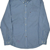 Tommy Hilfiger Checked Shirt - Large Blue Cotton