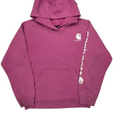 Age 8 Carhartt Hoodie - Small Pink Cotton