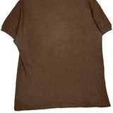 Lacoste Polo Shirt - Large Brown Cotton