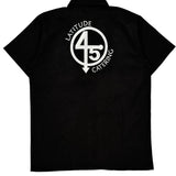 Latitude 45 Catering Dickies Short Sleeve Shirt - Small Black Cotton