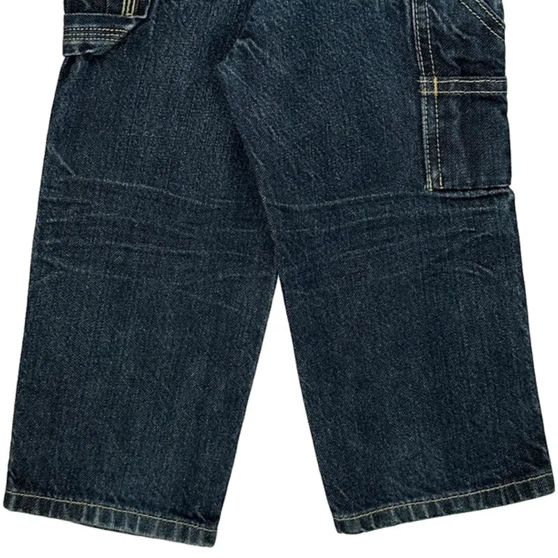 24 Months Oshkosh Carpenter Jeans - 3XS Dark Wash Cotton