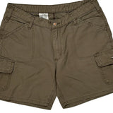 Carhartt Cargo Shorts - 32W 8L Brown Cotton