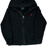 Age 6 Polo By Ralph Lauren Hoodie - XS Black Cotton